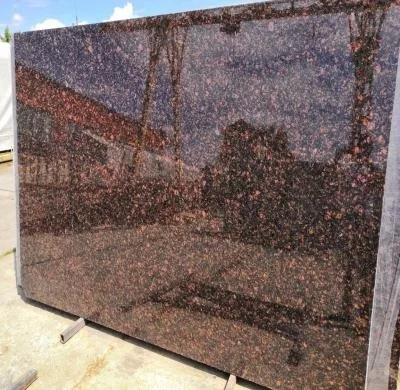 Tan Brown granite slab