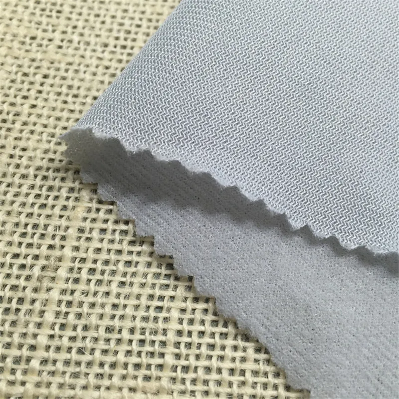 Основовязаная бархатная подкладка из полиэстера