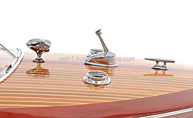 
Handmade wooden model ship Riva Triton Painted Large (L90) 