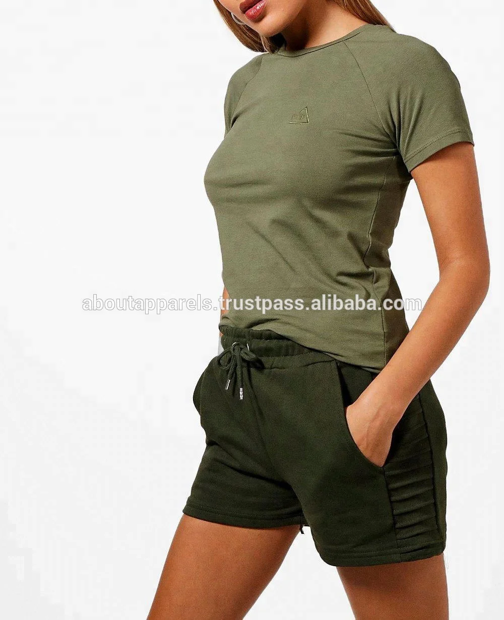 New Arrival American Flag Hot Black Sexy Women Breathable cotton jersey Shorts