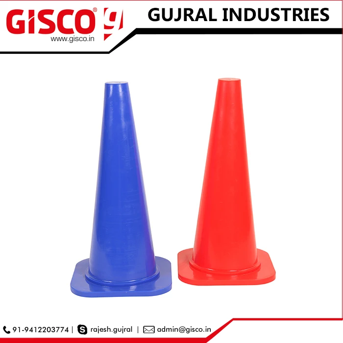 Heavy Duty Plastic/PVC Border Marker Cone for Sale