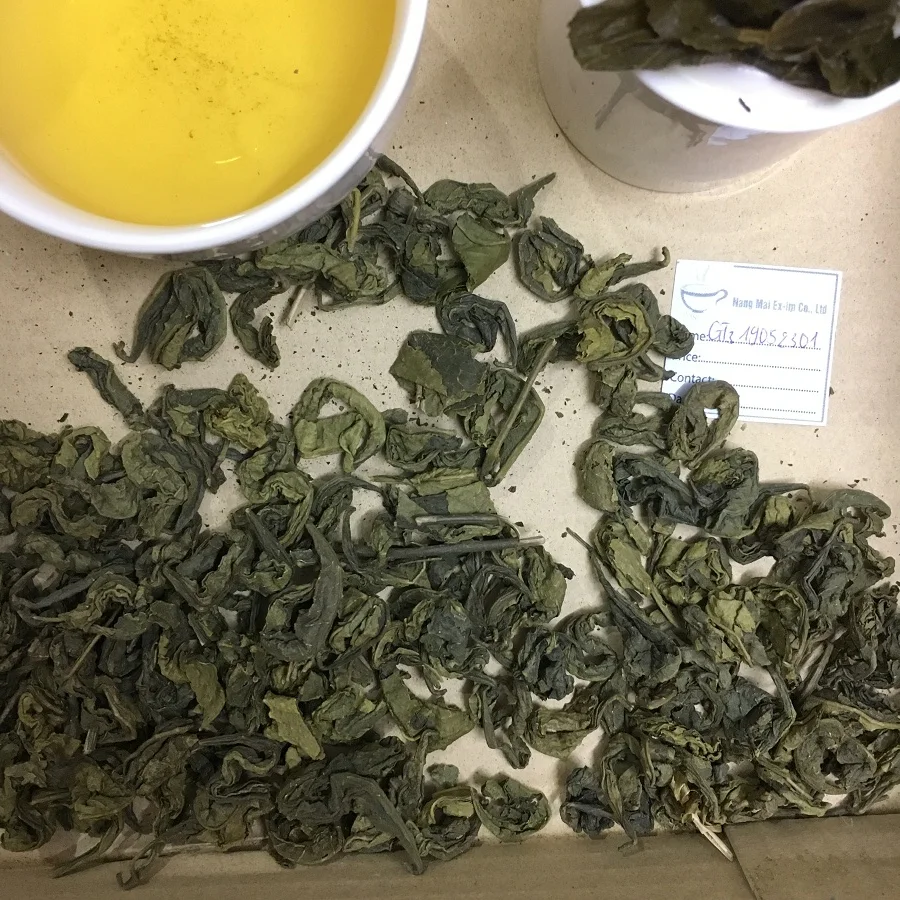 Вьетнамский зеленый чай АА, оптовая продажа, чай для похудения с листьями россыпью
