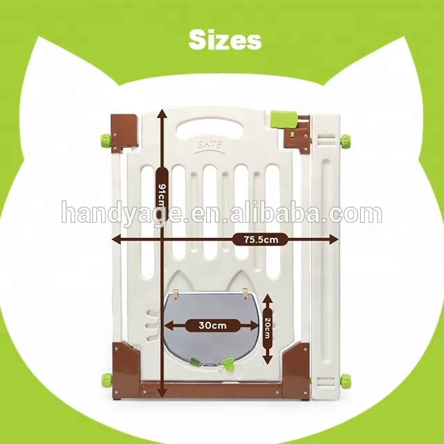 [Handy-Age]-Top Quality Pet Gate with Door (PT0400-001)