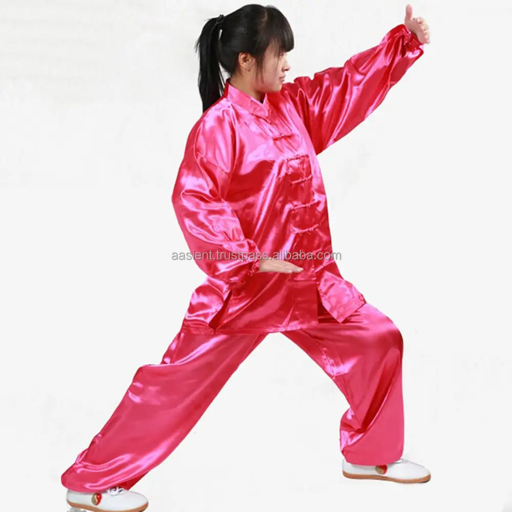 Unisex Cotton Blend Kung Fu Tai Chi Uniform Martial Arts Wear