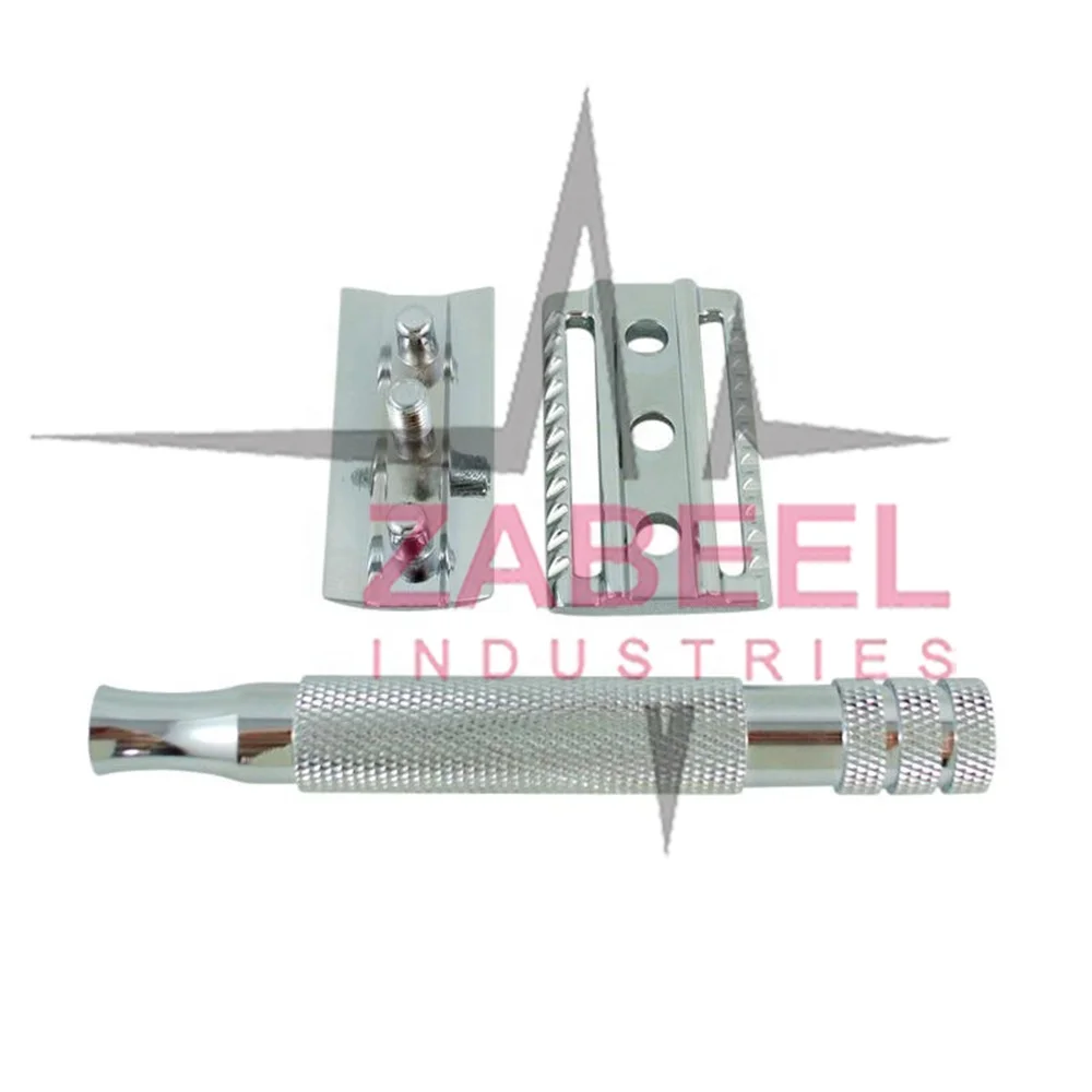 RazoRock Mission Double Edge (DE) Safety Razor Steel 316 L Surgical Instrument  By Zabeel Industries