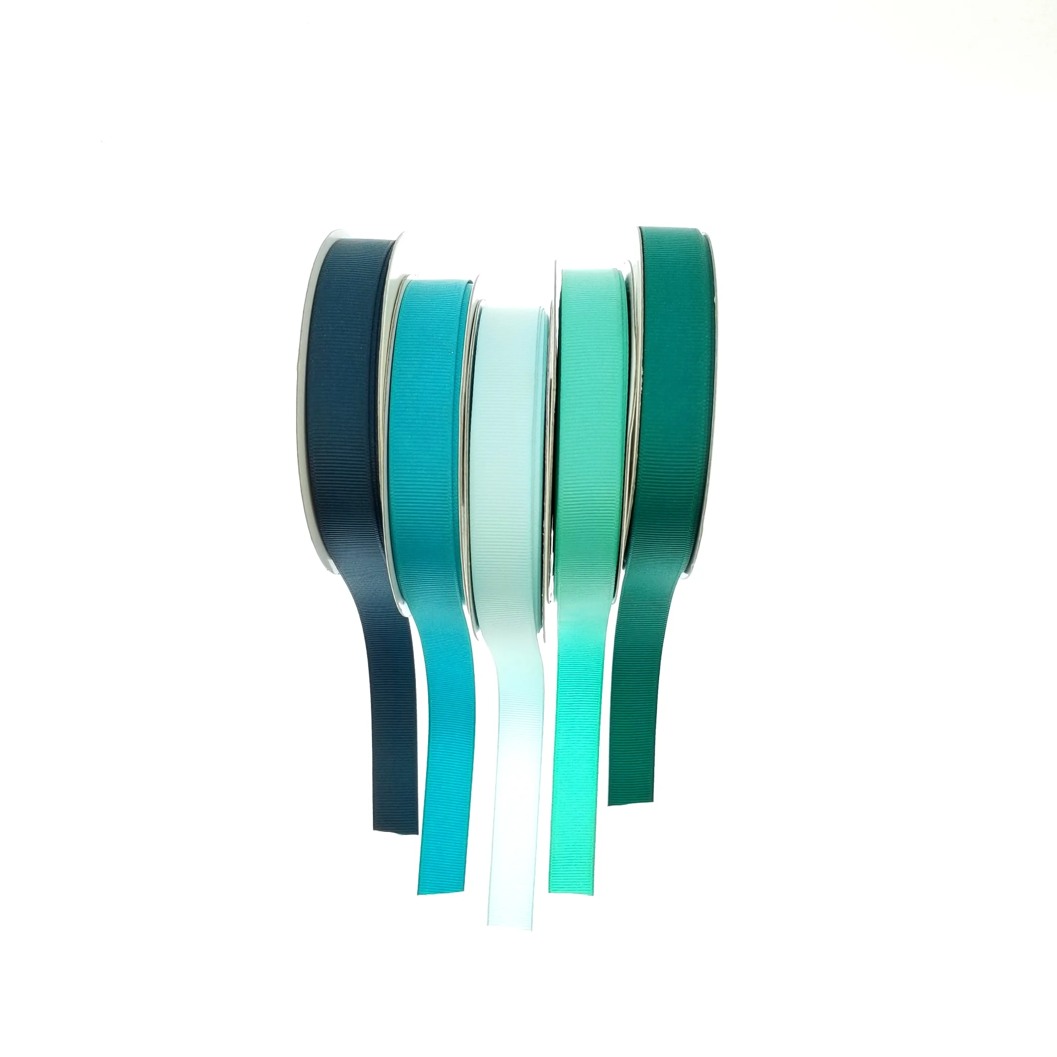 196 Stock color 3mm - 100mm polyester woven grosgrain ribbon