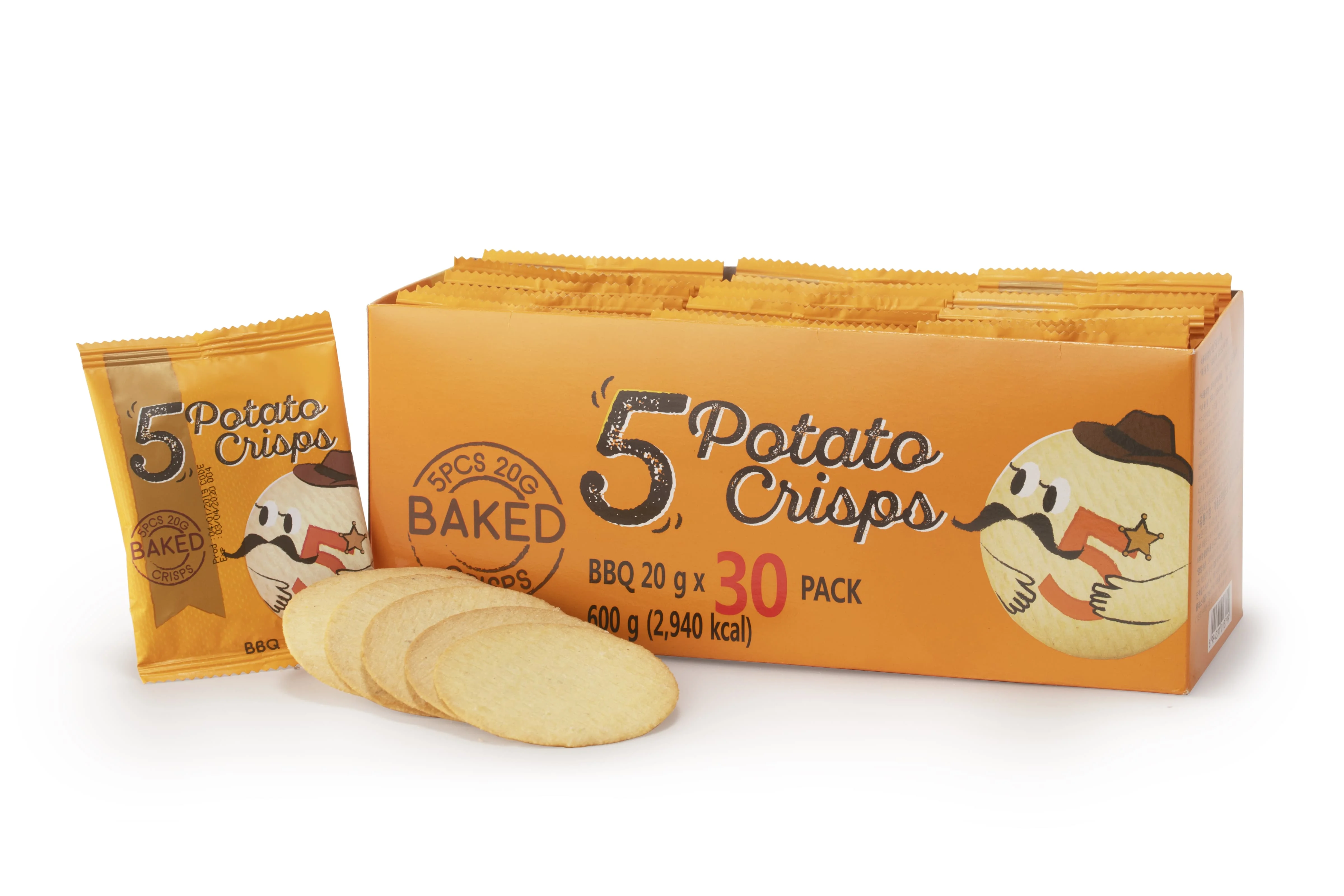  Kicco 5 чипсов для картофеля оригинальный вкус барбекю закуски содержание выпечка здоровый тип закусок