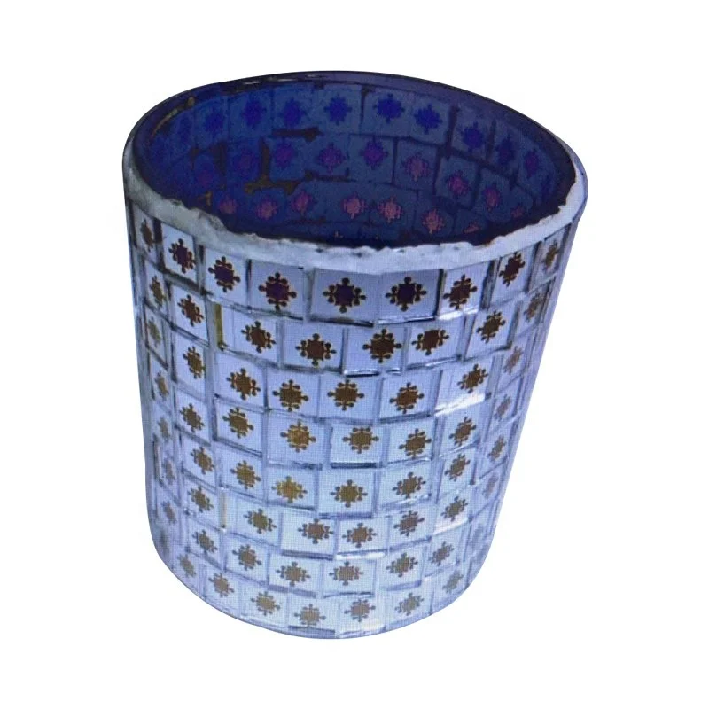 Top Selling Handcrafted Decorative Glass Votive Candle Holder Home Use Metal Material Wholesale Price Trusted Exporter
