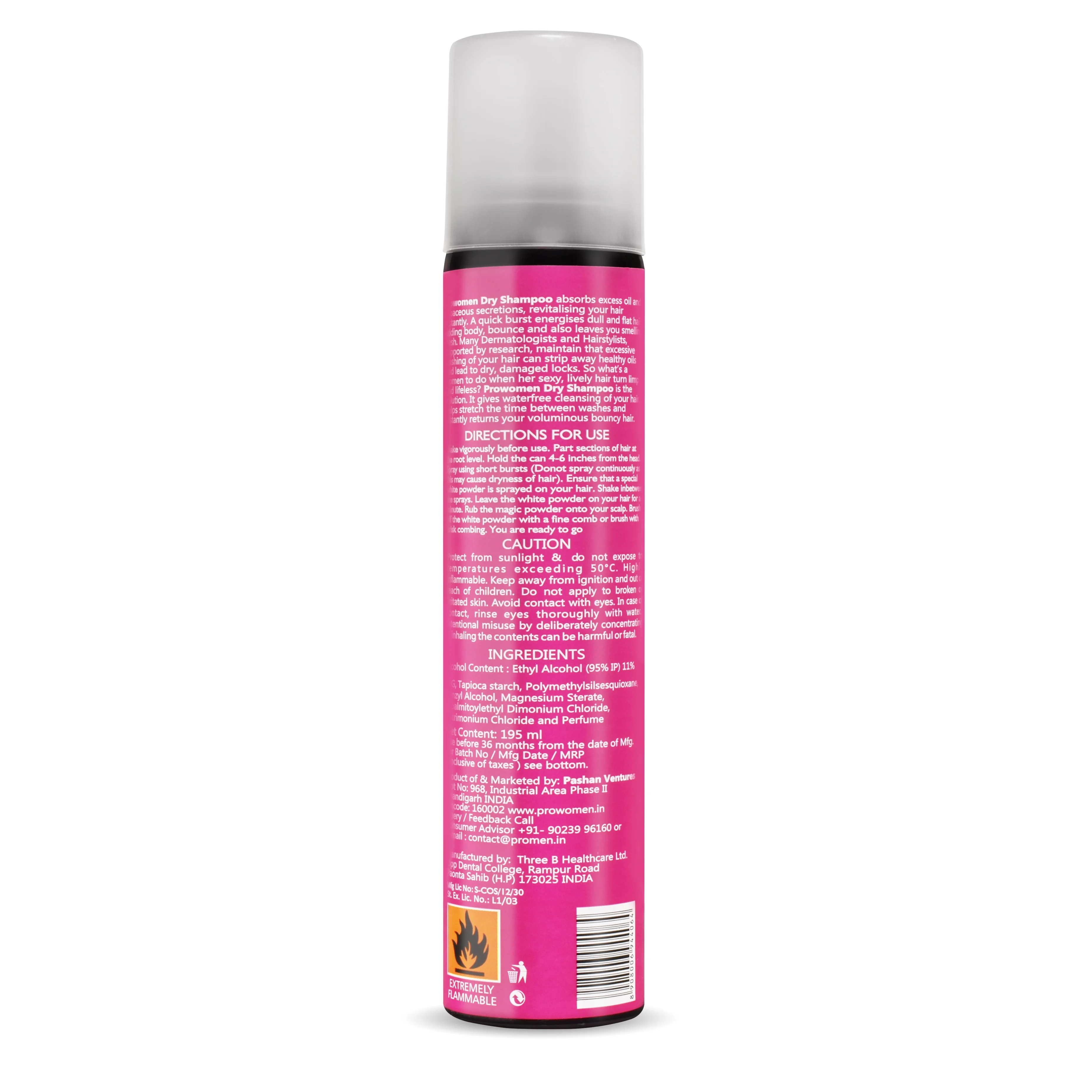 Hot Selling Instant Hair Refresh Dry Shampoo for Women