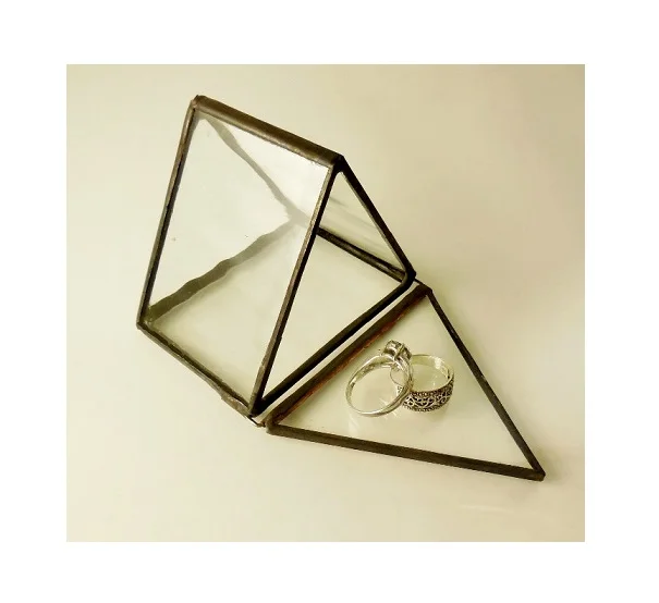 Metal Glass Terrarium for Home Decoration Office Decoration Wedding Decoration