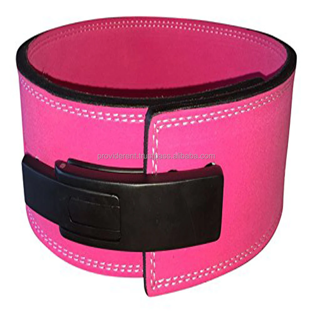 Weight Power Lifting Leather Lever Premium Handmade Leather Lever Buckle Lifting Belt 4 Inches Wide 10 MM Thick