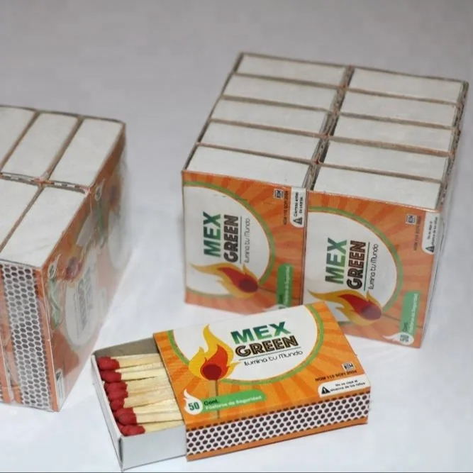 Extra long safety matches for fireplace