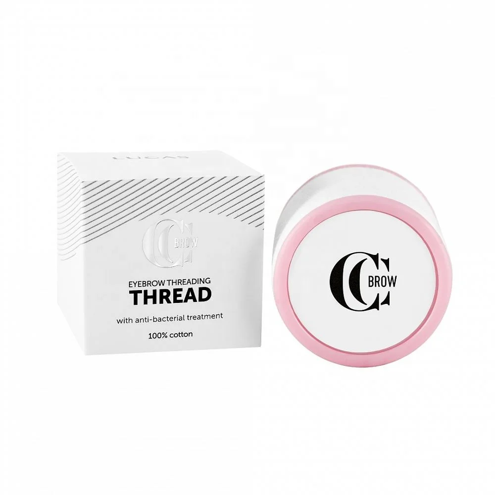 Eyebrow Threading 100% Cotton thread Henna Brow Treatment OEM White Private Label Wax Bean Shaping Salon Professional Best Grade