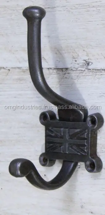 OMG Industries buy best acorn cast iron three hat & coat hook decorative wall mount coat hook wholesale product coat hook