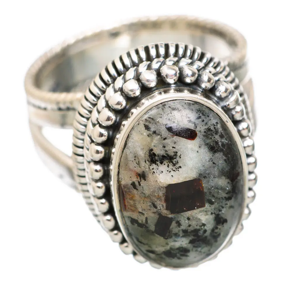 Astrophyllite 925 Sterling Silver Ring jewelry