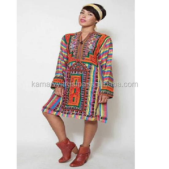 Banjara Ethnic Traditional Vintage Style Balochi Dress for Women