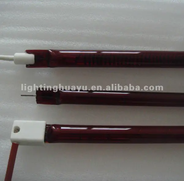 Heat Red Bulb Infrared Ruby Quartz Tube