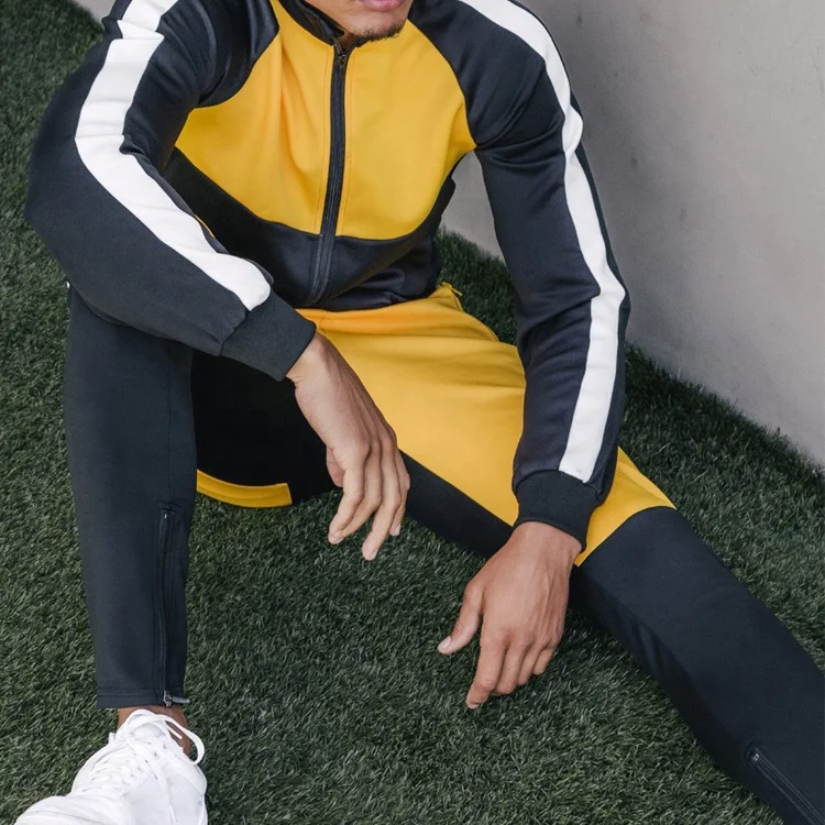 Wholesale Custom Size Color Full Tracksuit For Men jogging Sports Trending Casual Winter Two pieces Suits FSW-5373