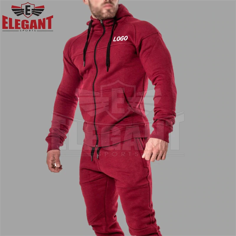 American sleeves Slim fit Fashion men wholesale sportswear slim fit men winter tracksuit Outwear tracksuit for men sweat suit