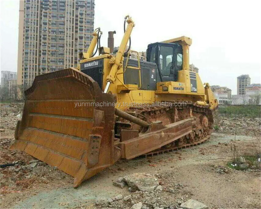 Used crawler bulldozer Komatsu D375A hot sale,second-hand Komatsu D155A-3/D375A