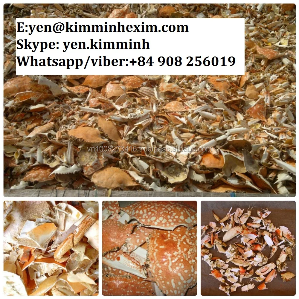 CHITIN/CHITOSAN/KITIN FROM CRAB SHELL FROM VIETNAM