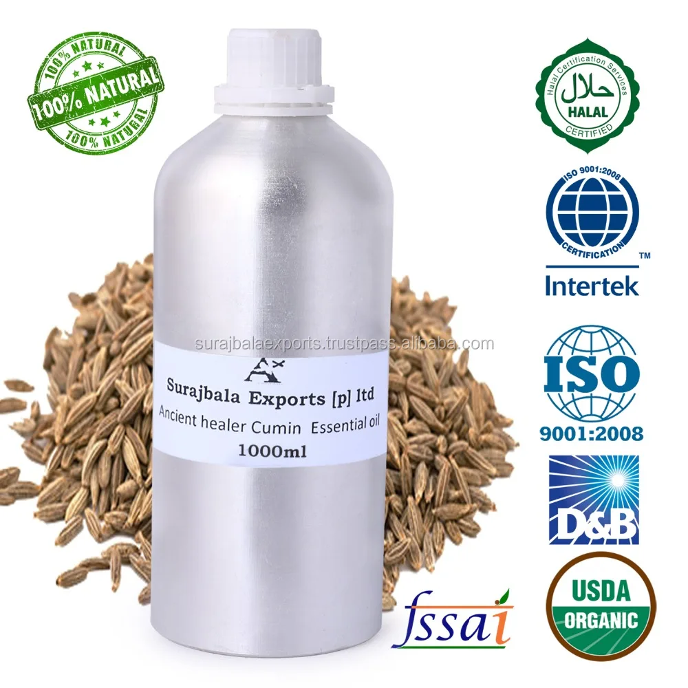 Natural and Pure Cumin Essential Oil