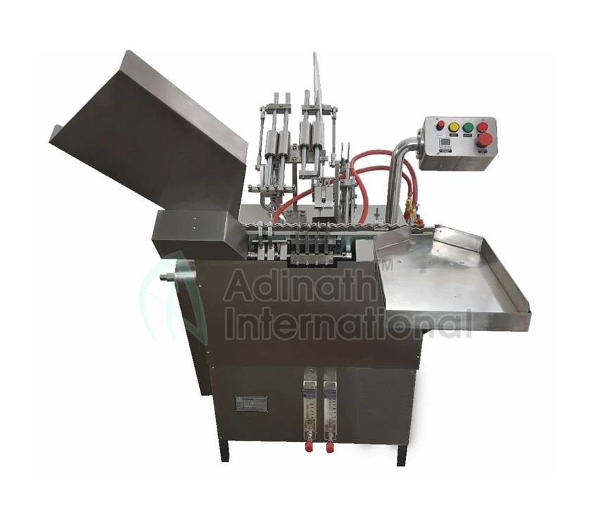 
New Designed stand ampule filling and sealing machine, Filling amber glass, borosilicate, type b c d ampules 