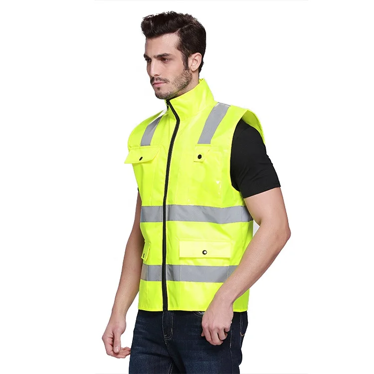 High Quality Customized Logo Reflective Safety Vest