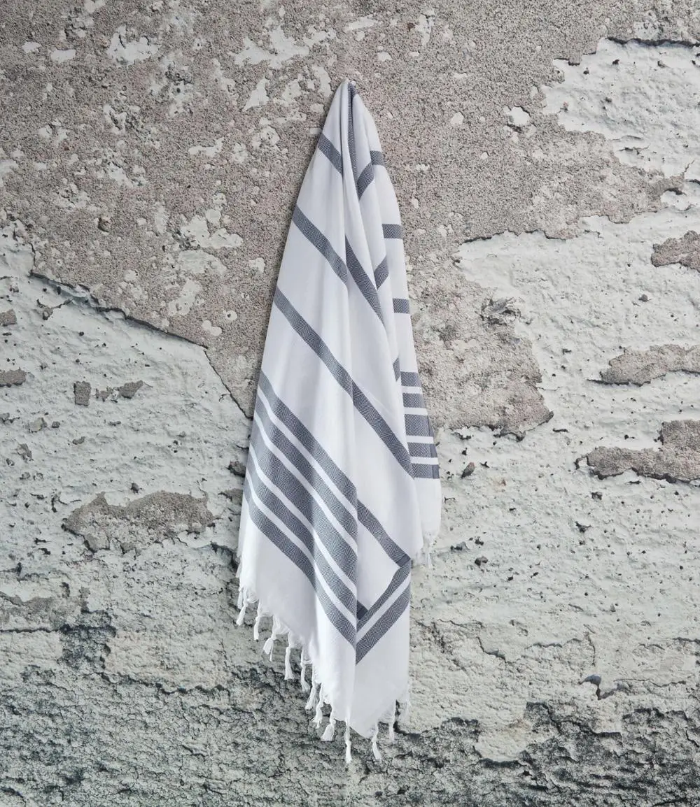 Turkish Towel Fouta Blanket Throw from manufacturer in Denizli Turkey