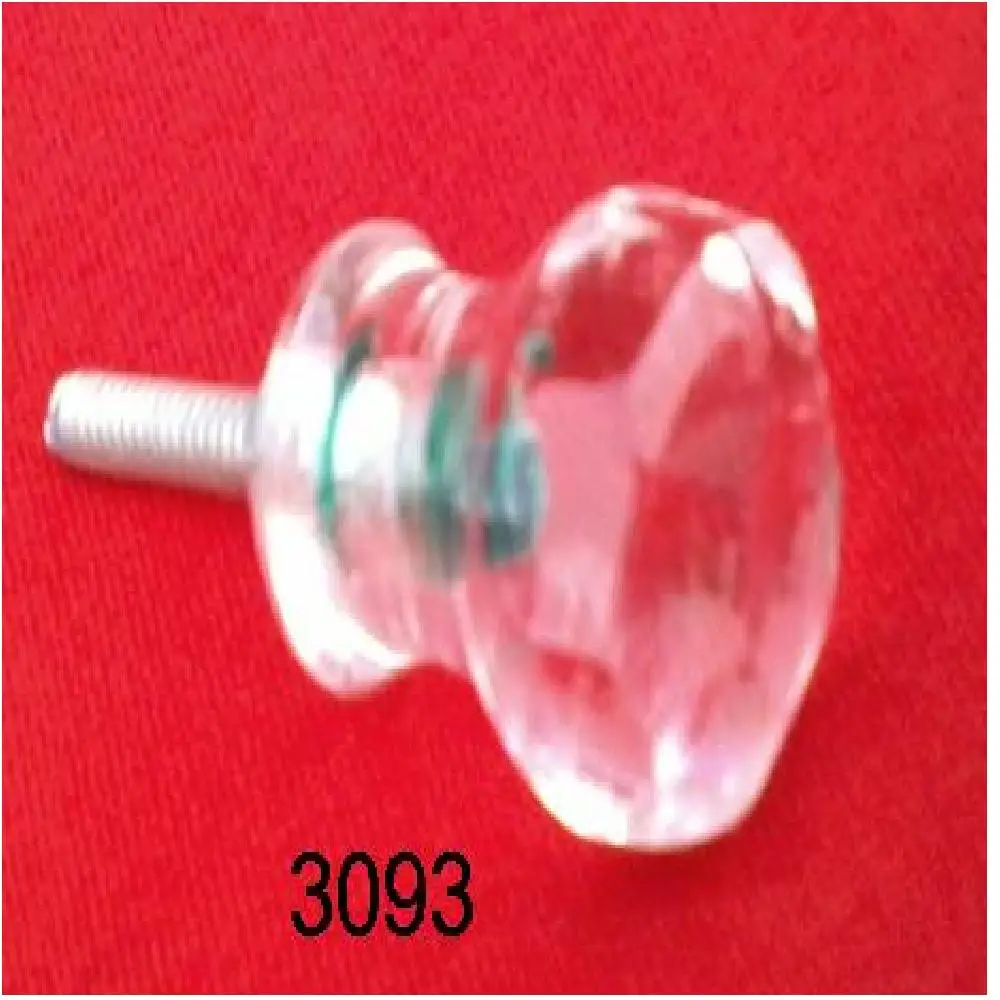 Hot Wholesale Brass & Crystal Door Knob For Door Cabinet Drawer Pulls