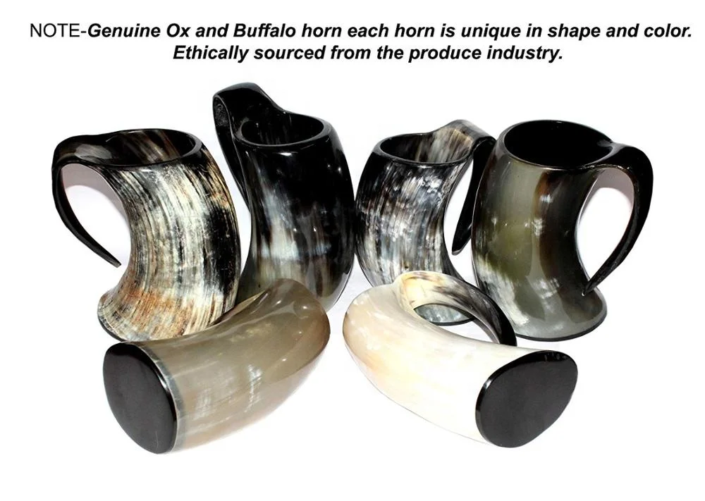 Wholesale High Quality Viking Cup Drinking Horn Tankard Authentic Medieval Inspired Drinking Mug at Wholesale Price