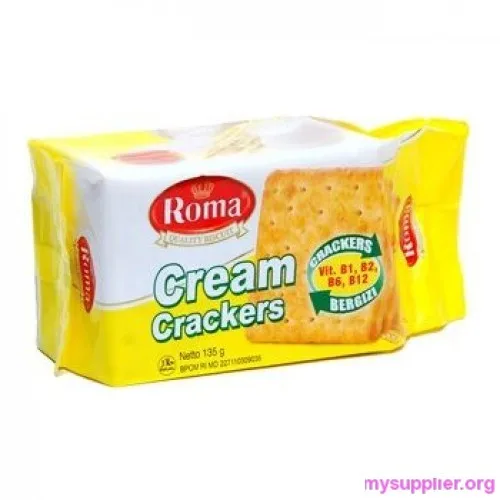 Индонезия Roma Malkist 135gr x 30 крекеры для печенья