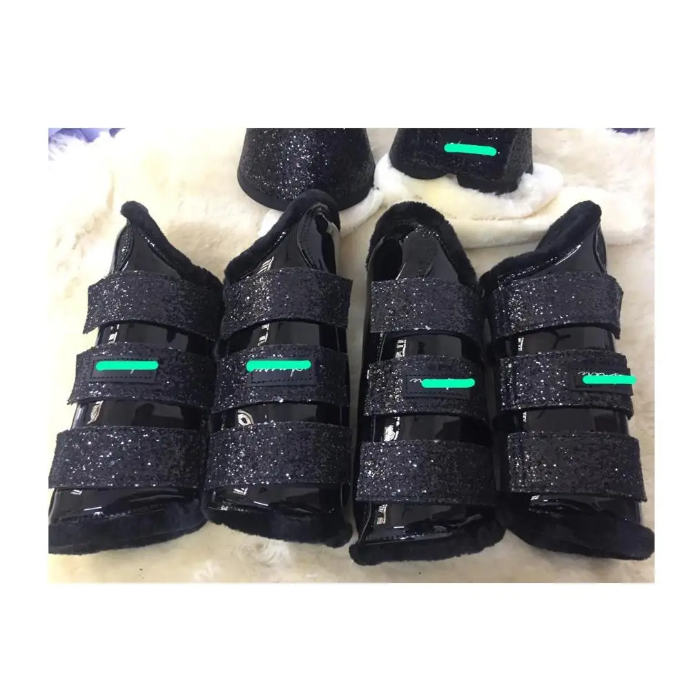 
Tendon Fabric Boots with Best quality Glitter 
