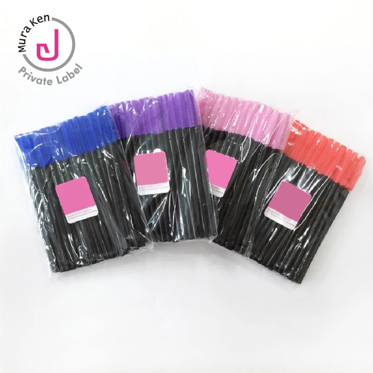 OEM High Quality Disposable Eyelash Brush Micro Mascara Wand