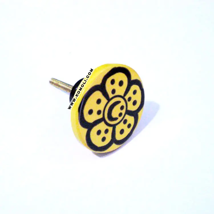 Wholesale Custom Design Blue Abstract Acrylic Resin Plastic Drawer Furniture Door Handle Knobs