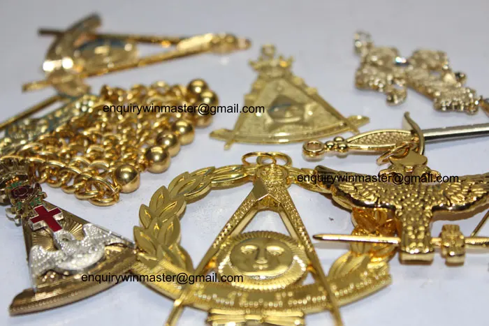 Ювелирные изделия из латуни Masonic Regalia