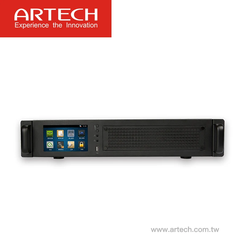 ARTECH AK8 - 8lines/channels stand-alone voice logger system with 5inch touch screen 70000hours recoriding time