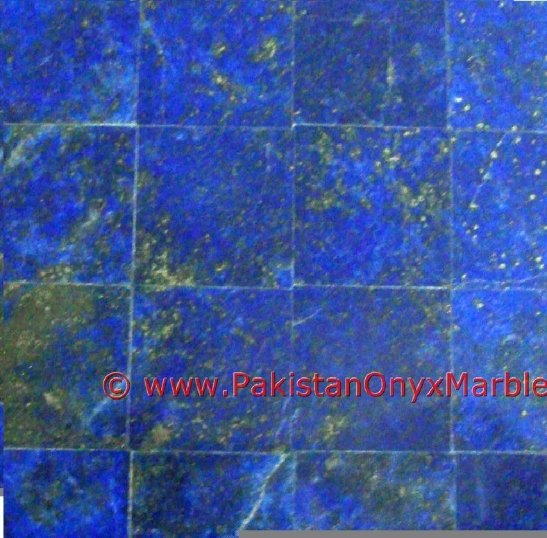 Modern Factory-Price Lapis Lazuli Mosaic Tiles Square Porcelain Ceramic Marble Tiles Outdoor Floor Swimming Pool Blue Parquet