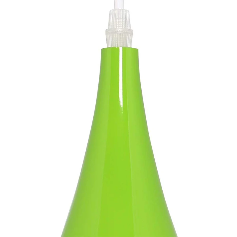 Modern Industrial Pendant Light  Ceiling Lighting E27 Base Fixture 1-Light, AC 100-240V  Metal Baking Finish 6 Colors