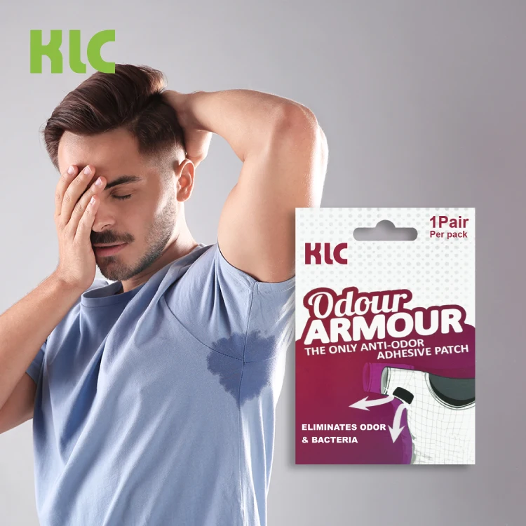 Odorless Activated Carbon Fiber Fabric Underarm Deodorant Patch