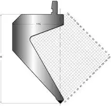 press brake dies for stamping /hemming/ metal  , press brake  blades for pointed punch/sash punch /acute punch