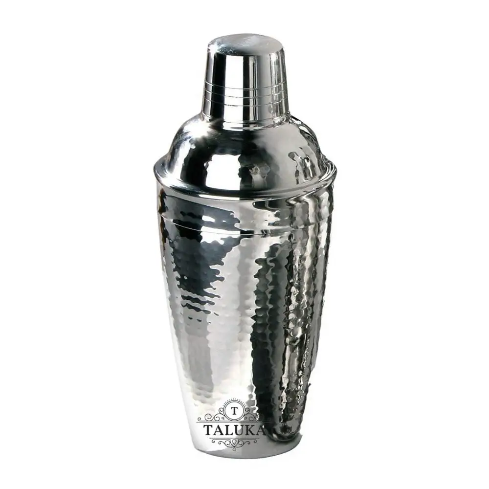 Indian Manufacturer Hammered Stainless Steel Cocktail Shaker