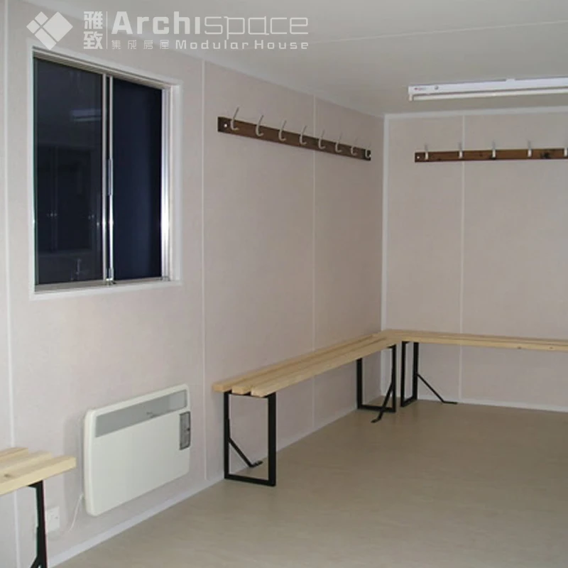 
Low Cost Portable Toilet Container with Toilet Cabin 