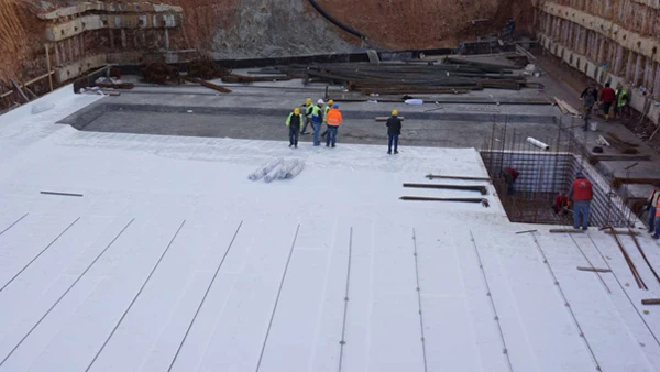 High Density polyethylene Self-adhesive Waterproof Membrane