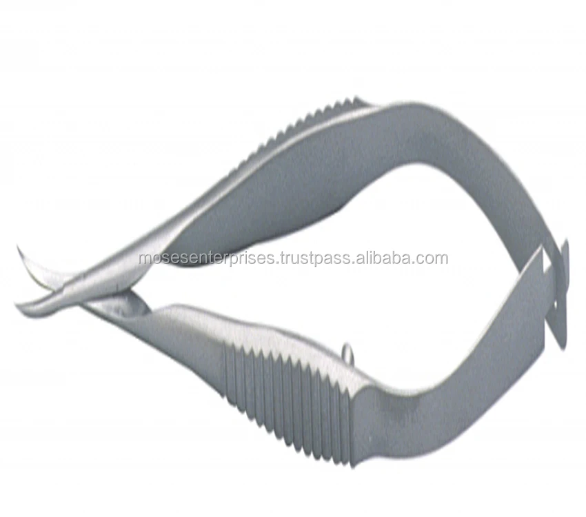 T.C Castroviejo Needle Holder and TC Micro scissors - Curved Angel