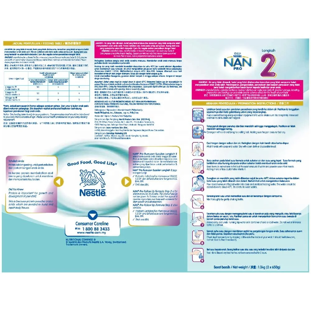 NAN PRO Stage 2 FOR 6-36 MONTH 1.3KG