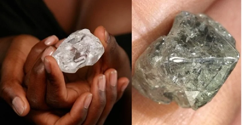 Rough diamonds/gem stones