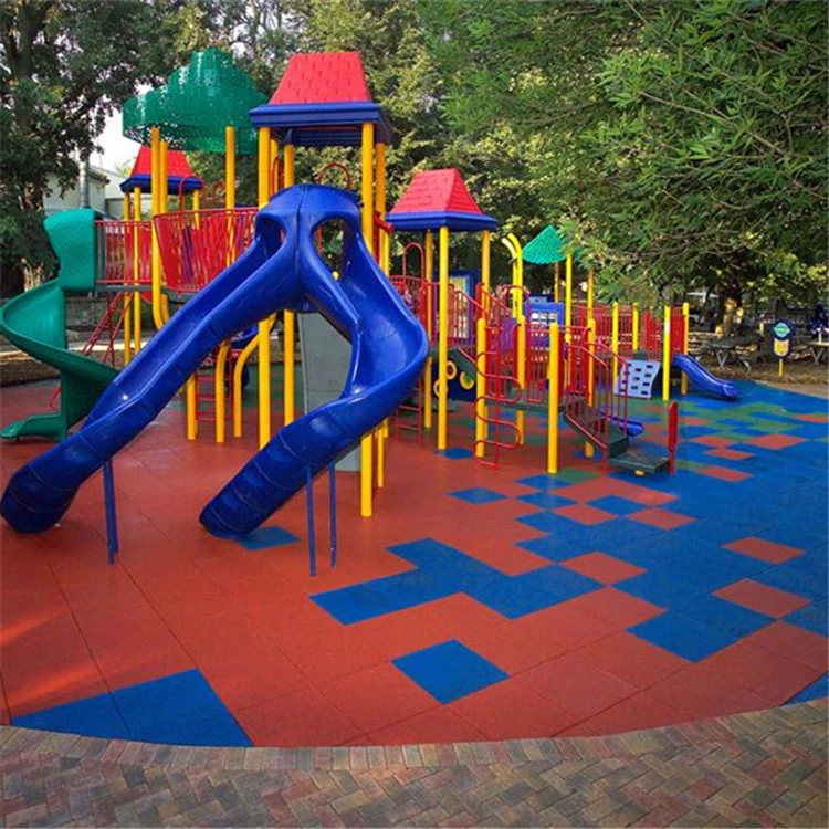 Наружные резиновые напольные рулоны для игровых площадок Lowes