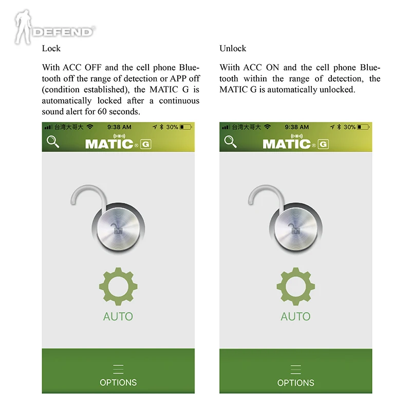 Control lock unlock scooter lock accesorios para motos for easy use