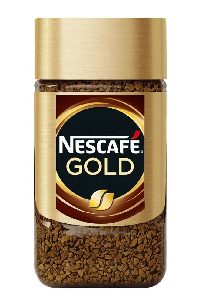 For Nes cafes Gold Instant Coffee 50 Gr Glass Jar